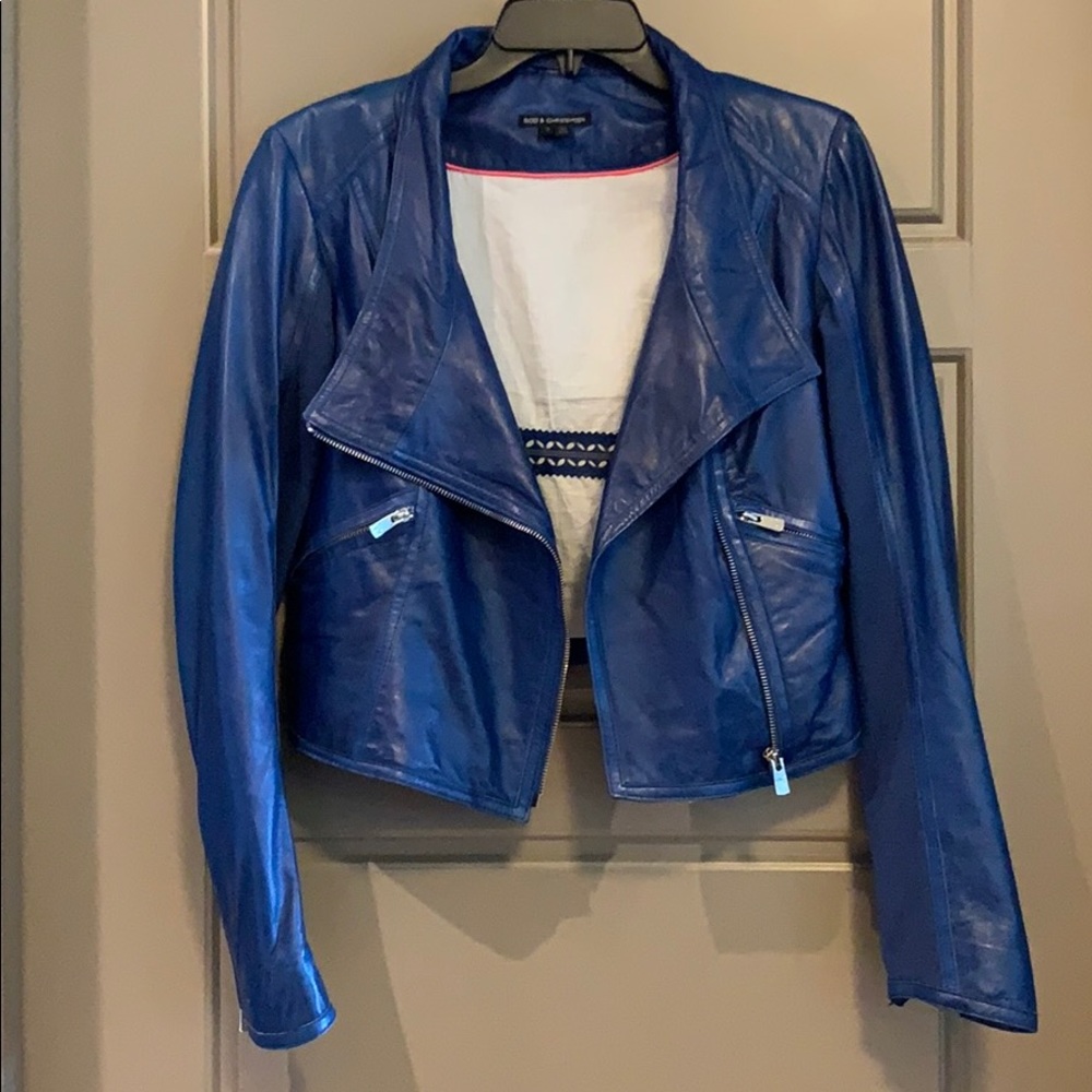 Leather jacket